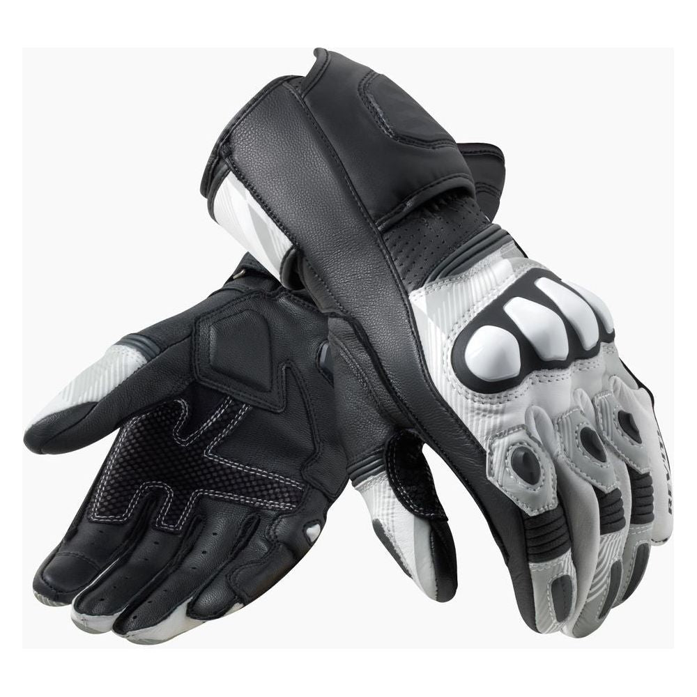 Rev'it! League 2 Leather Gloves Black / Grey