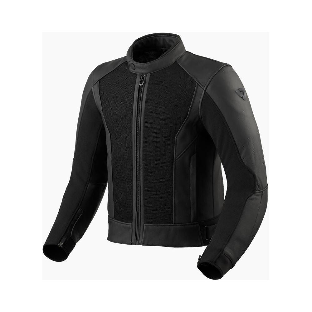 Rev'it! Ignition 4 H2O Mesh Leather Jacket Black