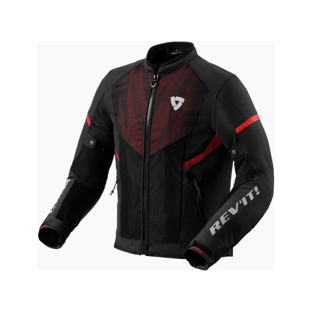 Rev'it! Hyperspeed 2 GT Air Textile Jacket Black / Neon Red