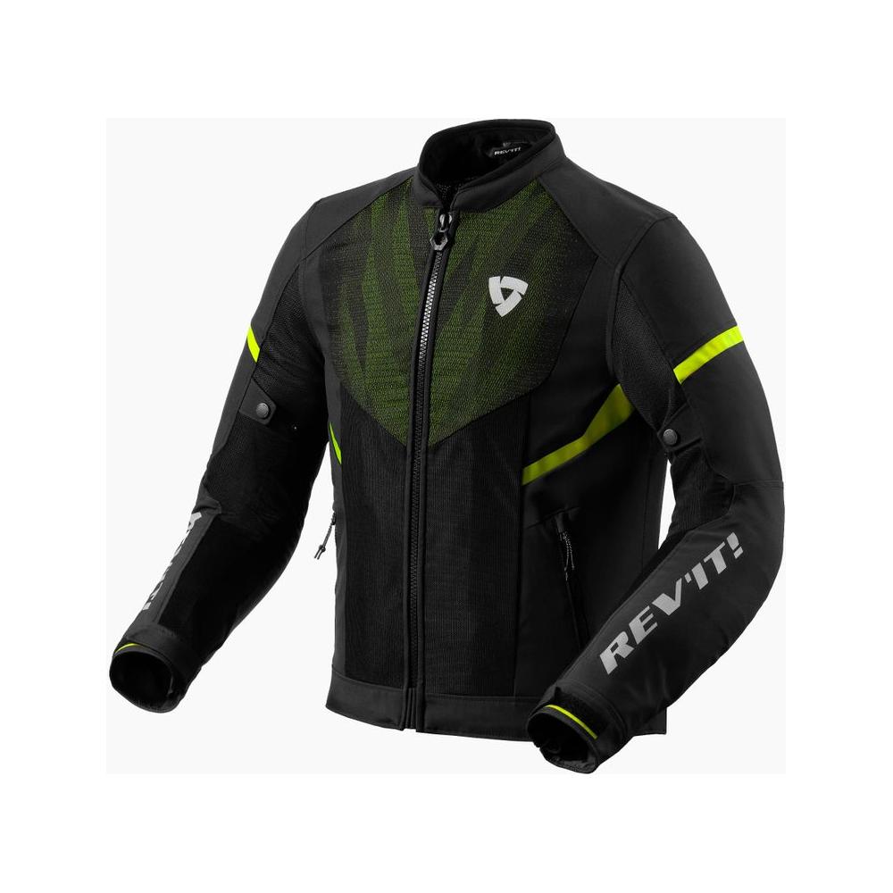 Rev'it! Hyperspeed 2 GT Air Textile Jacket Black / Neon Yellow