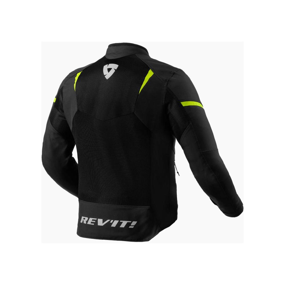 Rev'it! Hyperspeed 2 GT Air Textile Jacket Black / Neon Yellow