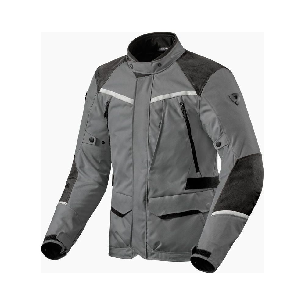 Rev'it! Voltiac 3 H2O Textile Jacket Grey / Black