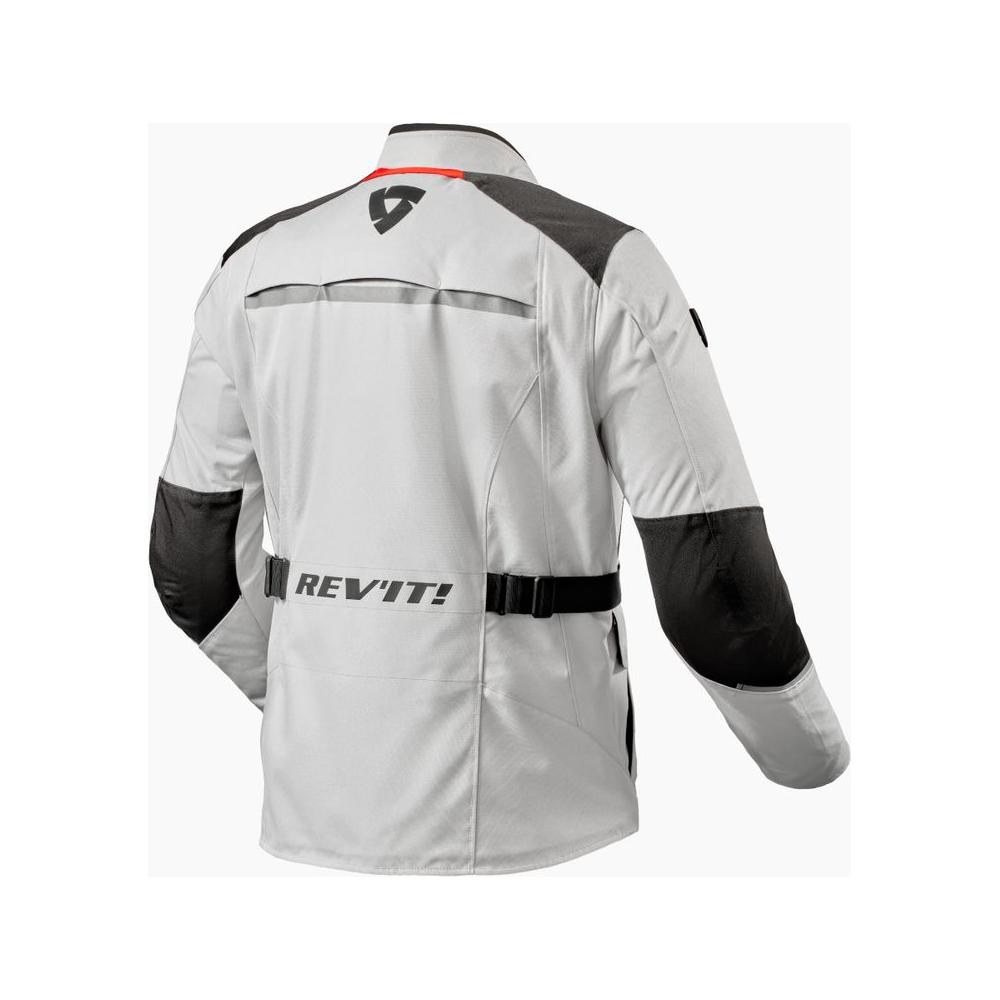 Rev'it! Voltiac 3 H2O Textile Jacket Silver / Black