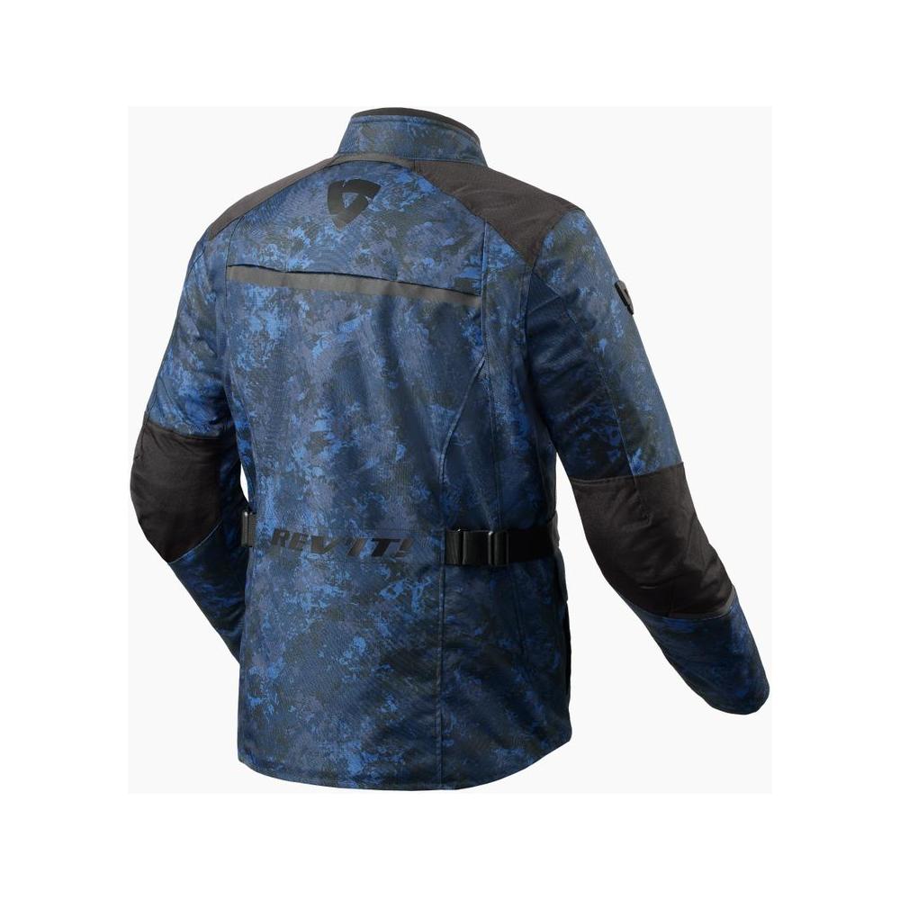 Rev'it! Voltiac 3 H2O Textile Jacket Camo Blue