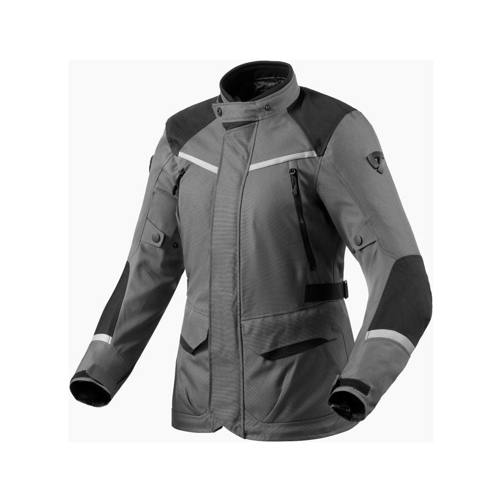 Rev'it! Voltiac 3 H2O Ladies Textile Jacket Grey / Black