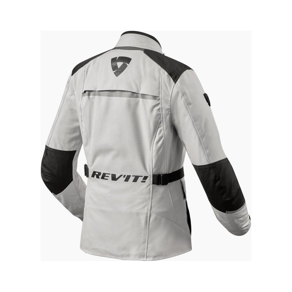 Rev'it! Voltiac 3 H2O Ladies Textile Jacket Silver / Black