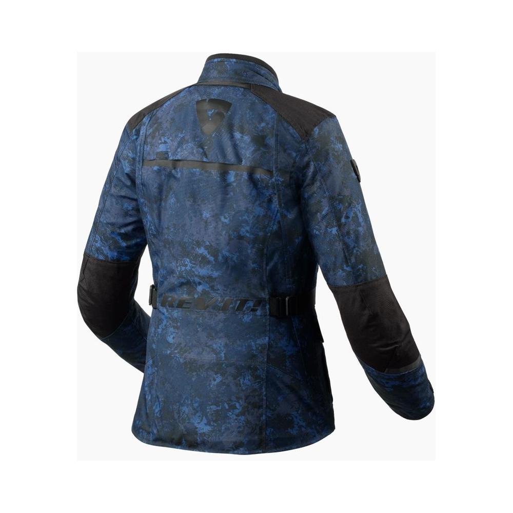 Rev'it! Voltiac 3 H2O Ladies Textile Jacket Camo Blue