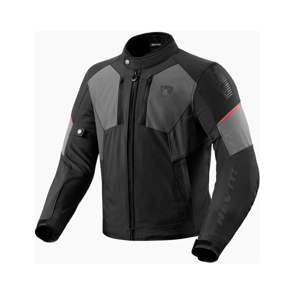 Rev'it! Catalyst H2O Textile Jacket Black / Grey