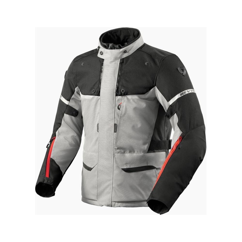 Rev'it! Outback 4 H2O Textile Jacket Silver / Black