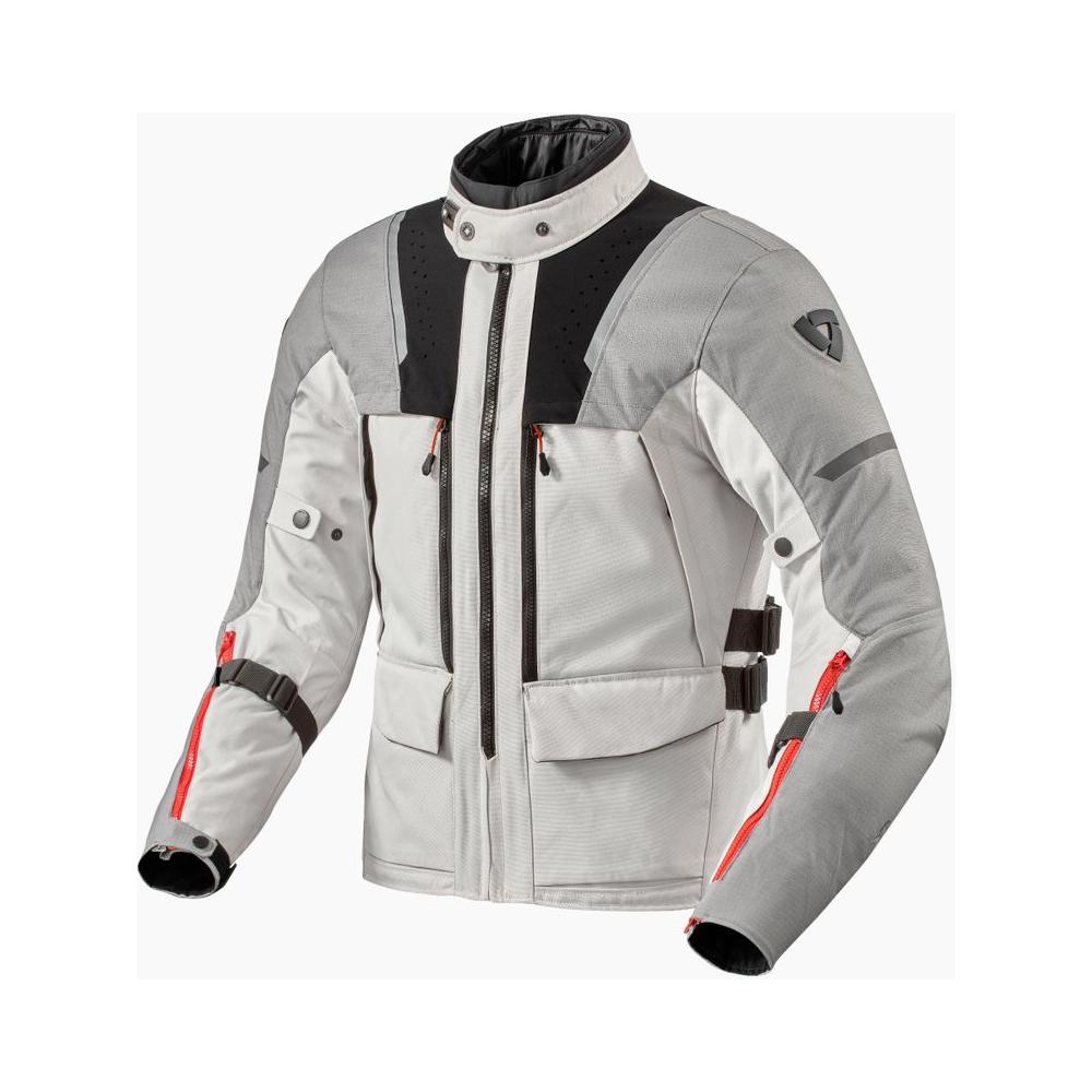 Rev'it! Offtrack 2 H2O Textile Jacket Light Grey / Silver