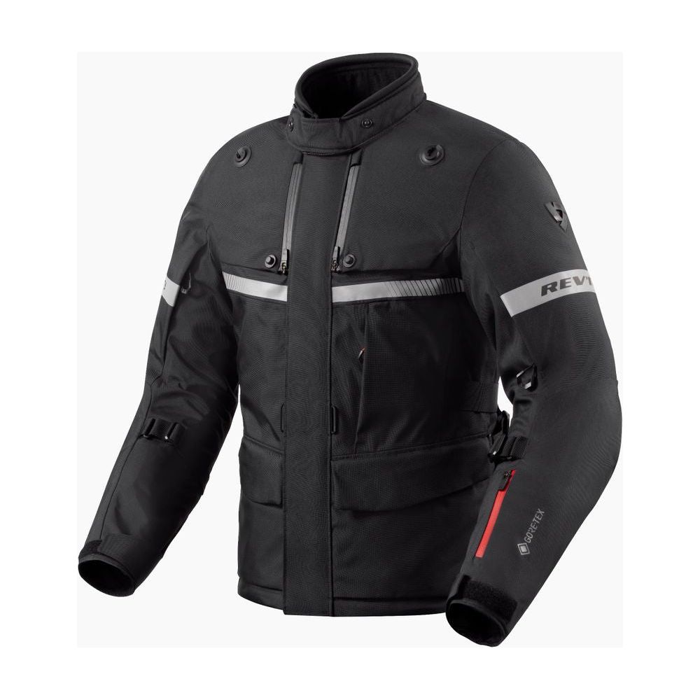 Rev'it! Poseidon 3 Gore-Tex Jacket Black FREE 1 YEAR Returns, FREE UK Delivery | ThrottleChimp