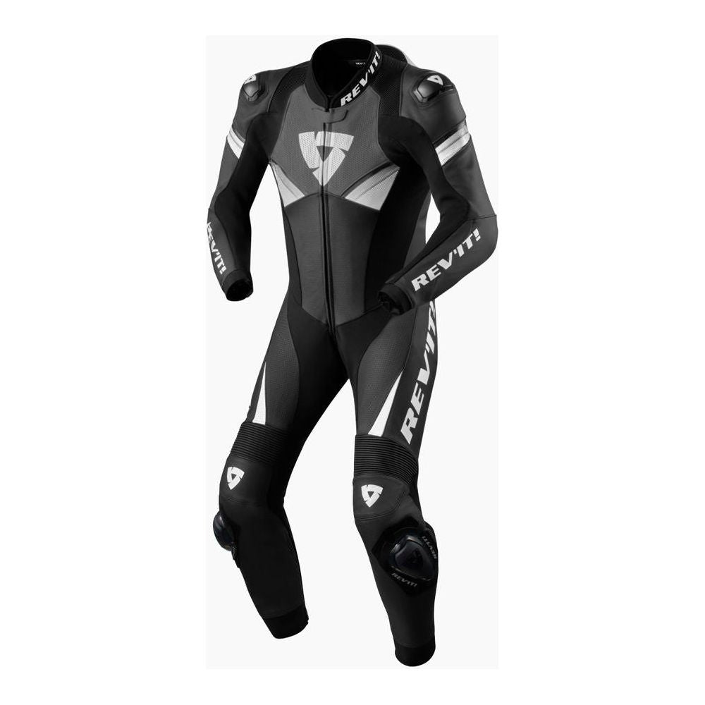 Rev'it! Argon 2 One Piece Leather Suit Black / White