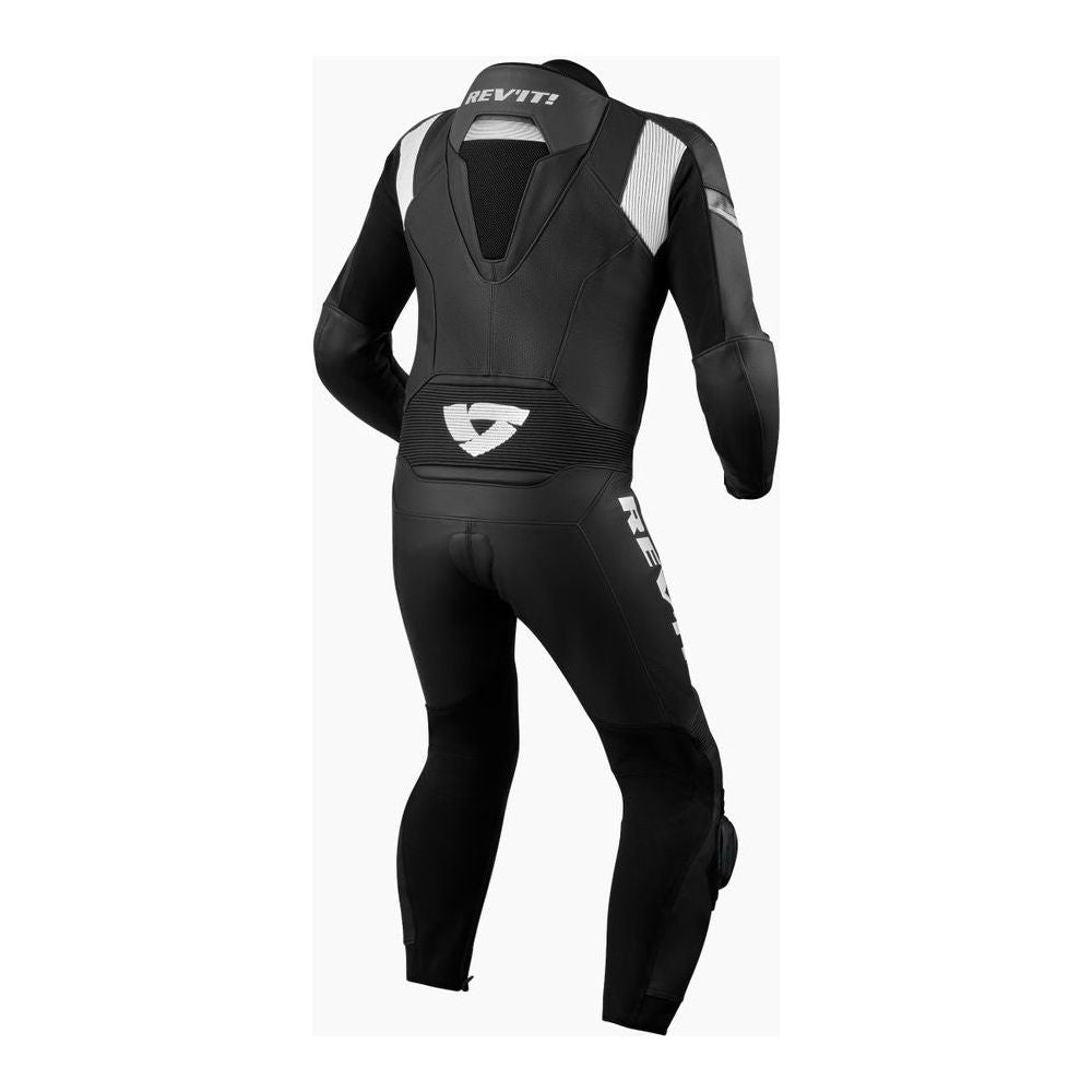 Rev'it! Argon 2 One Piece Leather Suit Black / White