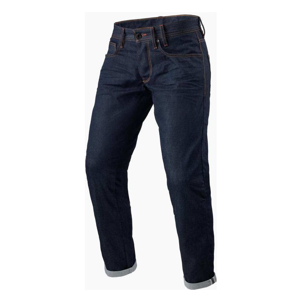 Rev'it! Lewis Selvedge Tapered Fit Denim Jeans Dark Blue