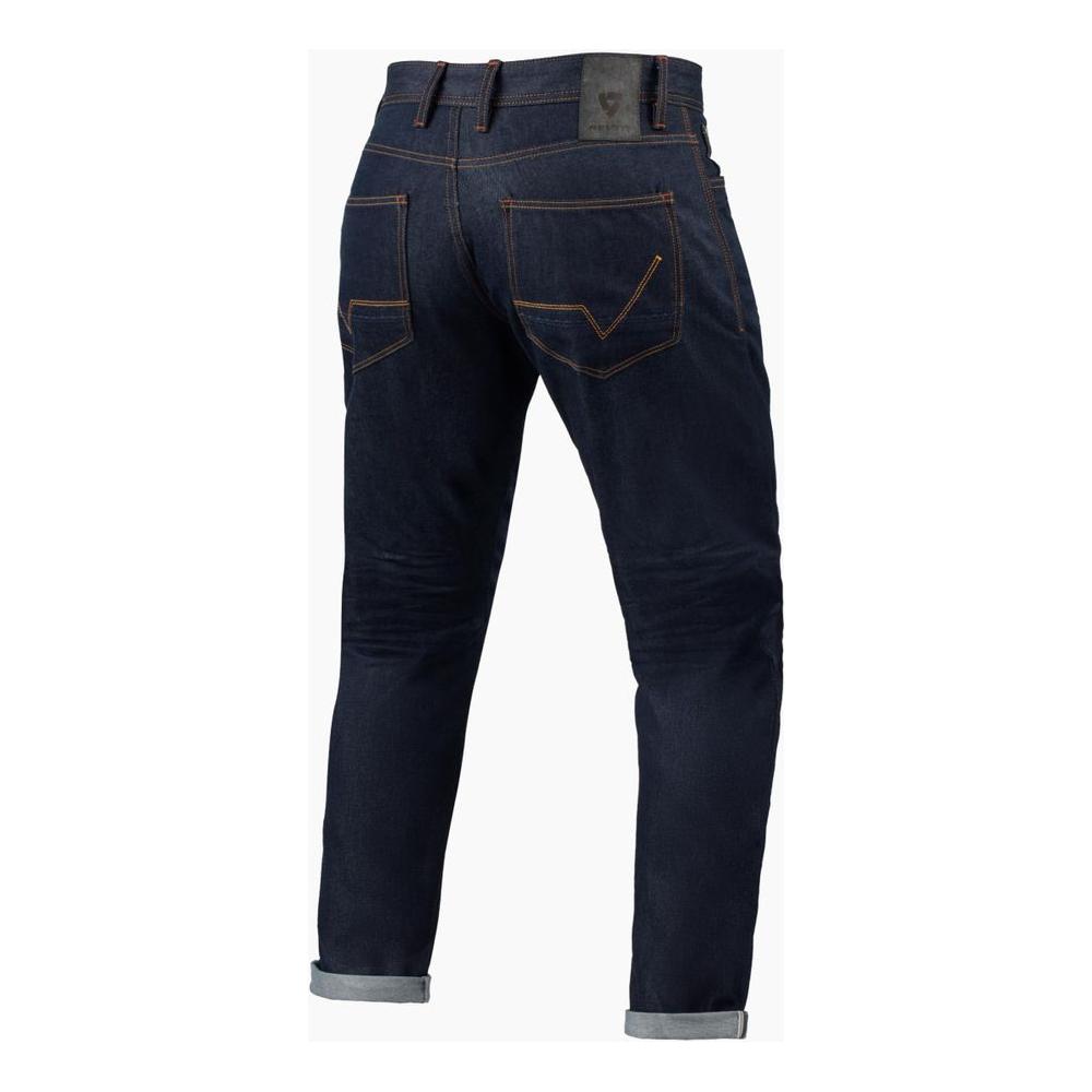 Rev'it! Lewis Selvedge Tapered Fit Denim Jeans Dark Blue