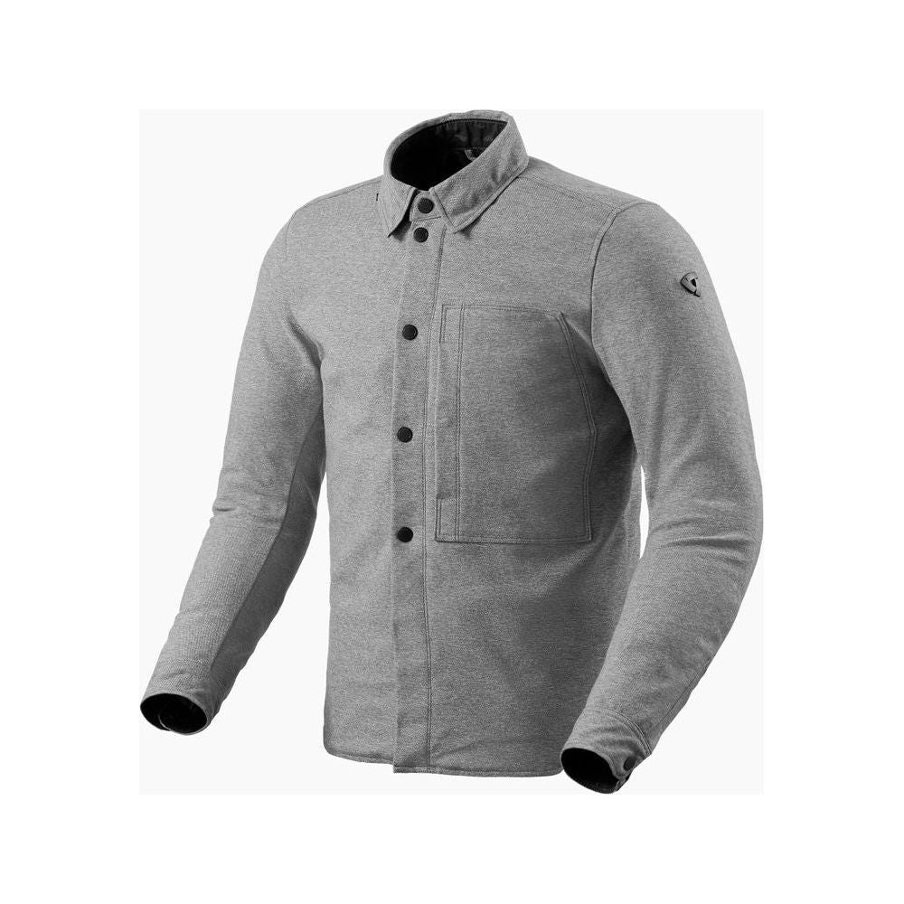 Rev'it! Esmont Overshirt Grey FREE 1 YEAR Returns, FREE UK Delivery | ThrottleChimp