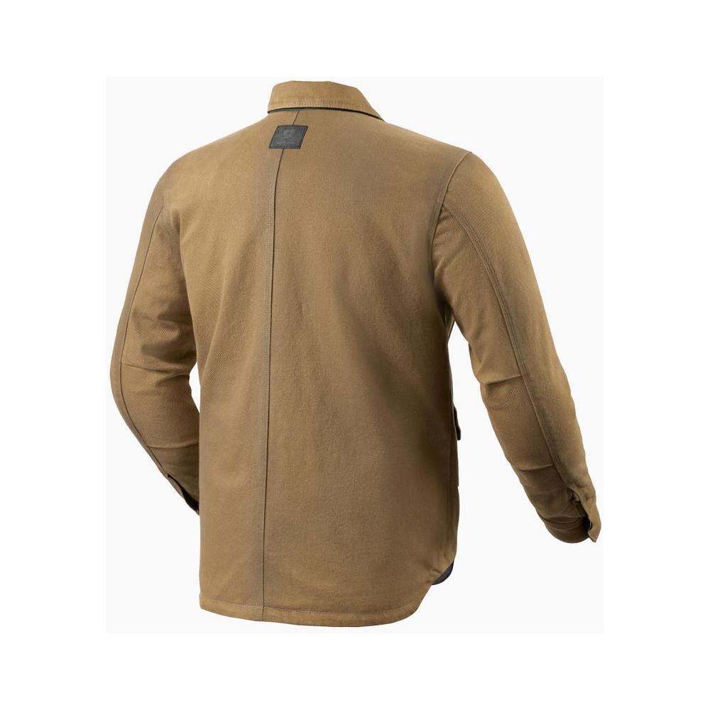 Rev'it! Worker 2 Overshirt Dark Camel FREE 1 YEAR Returns, FREE UK Delivery | ThrottleChimp