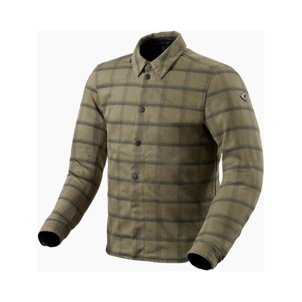 Rev'it! Larimer Overshirt Check Tarmac