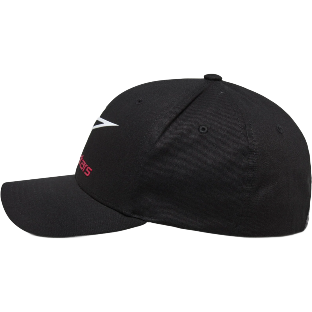 Alpinestars Always 2.0 Cap Black White Red (Image 2) - ThrottleChimp