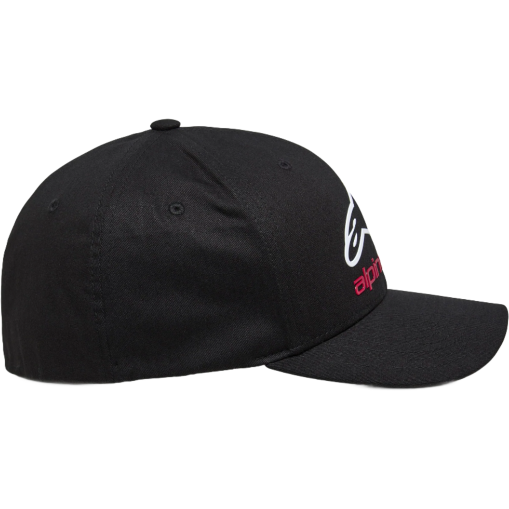 Alpinestars Always 2.0 Cap Black White Red (Image 4) - ThrottleChimp