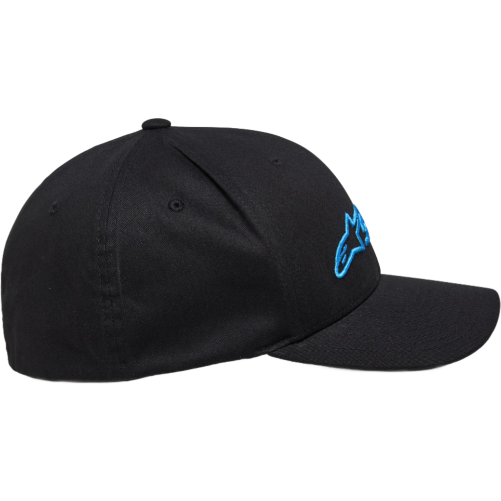 Alpinestars Blaze 2.0 Cap Black / Blue FREE 1 YEAR Returns, FREE UK Delivery | ThrottleChimp