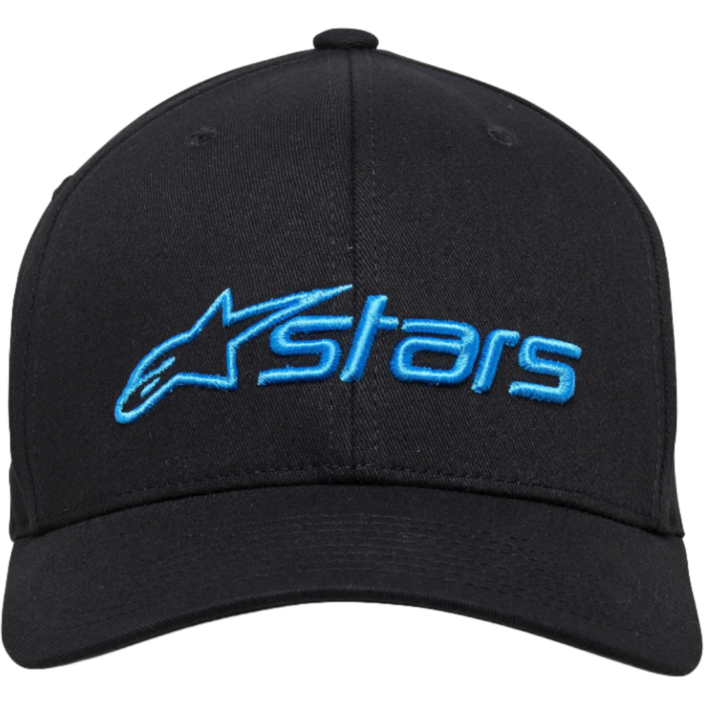 Alpinestars Blaze 2.0 Cap Black / Blue FREE 1 YEAR Returns, FREE UK Delivery | ThrottleChimp