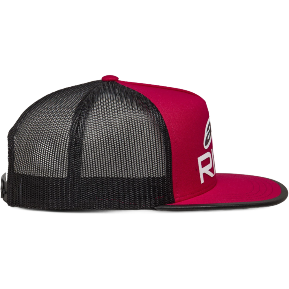 Alpinestars Ride 4.0 Trucker Cap Red / Black / White (Image 4) - ThrottleChimp