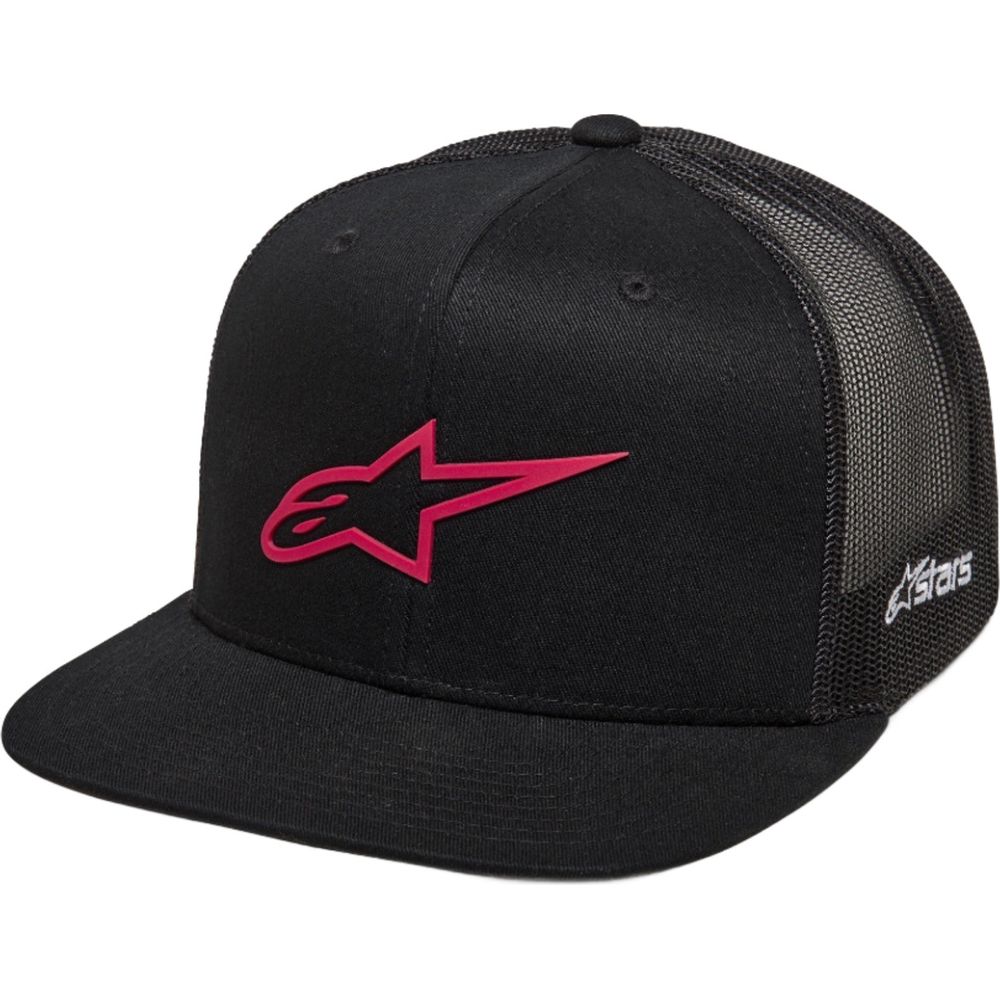 Alpinestars 3D Ageless Trucker Cap Black / Red - ThrottleChimp