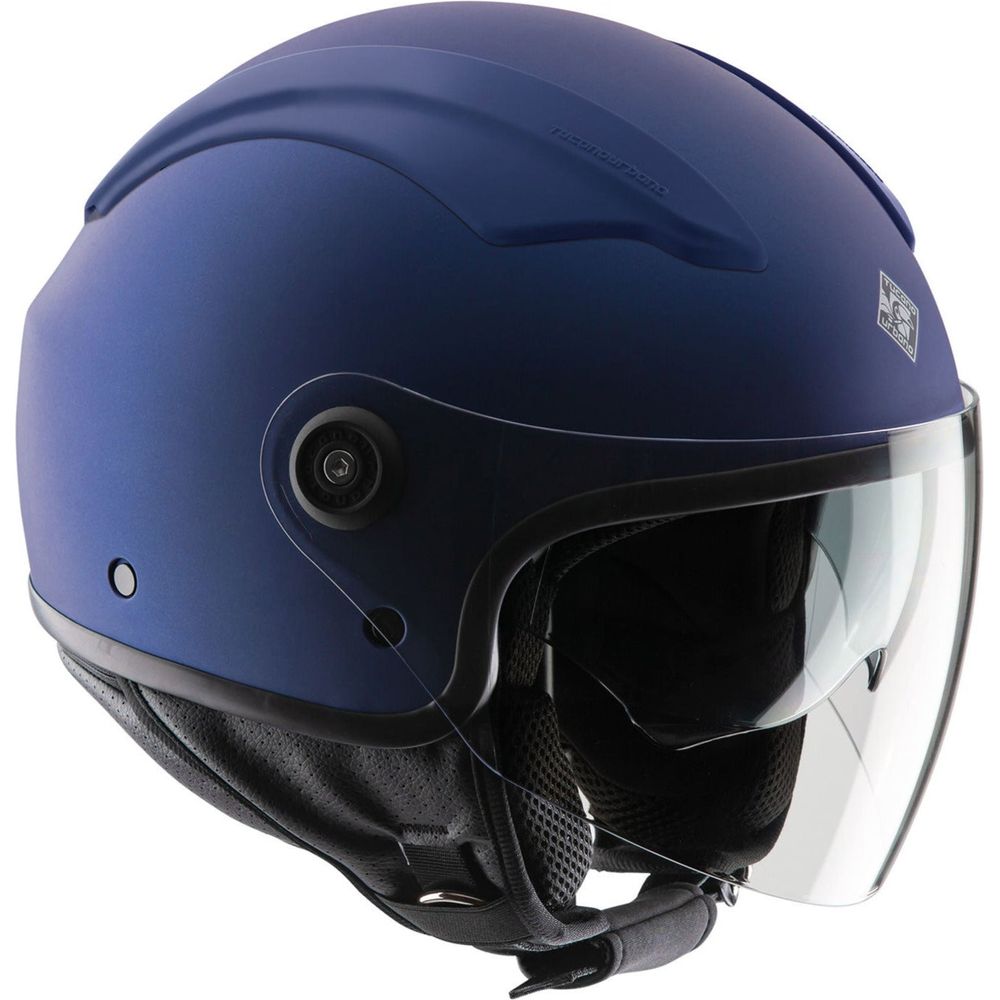 Tucano Urbano EL'Top Open Face Helmet Matt Infinito Blue - ThrottleChimp