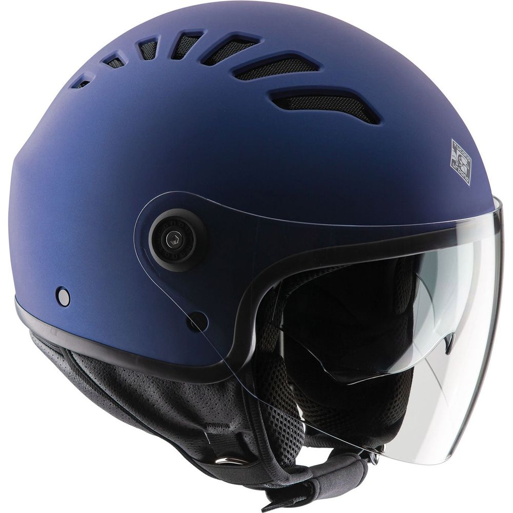 Tucano Urbano EL'Top Open Face Helmet Matt Infinito Blue (Image 2) - ThrottleChimp