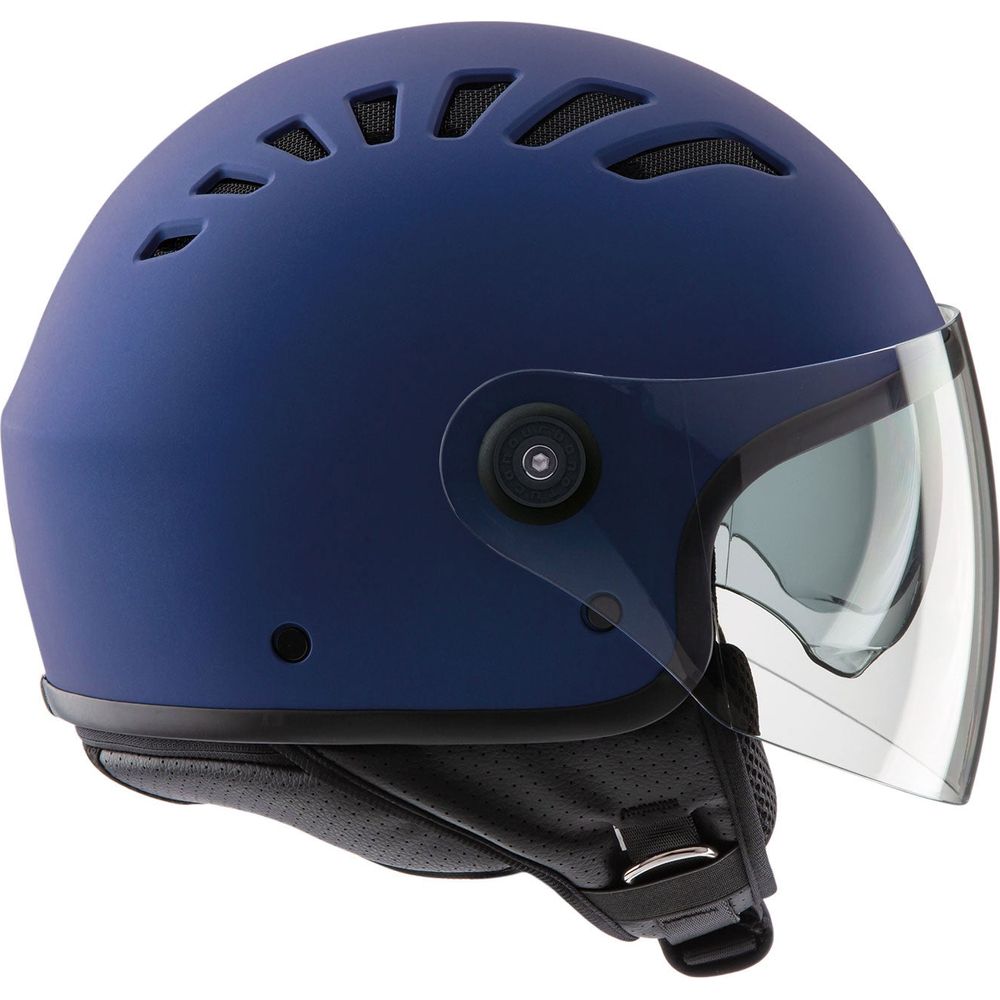 Tucano Urbano EL'Top Open Face Helmet Matt Infinito Blue (Image 3) - ThrottleChimp