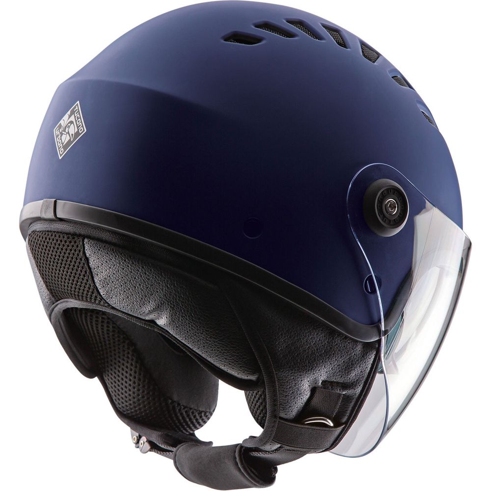 Tucano Urbano EL'Top Open Face Helmet Matt Infinito Blue (Image 4) - ThrottleChimp