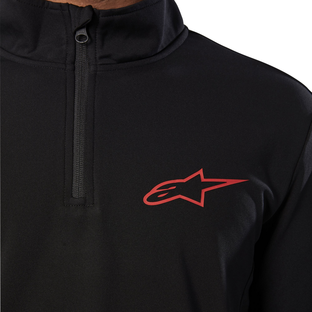 Alpinestars Mission V2 Mid Layer Jackets Black (Image 4) - ThrottleChimp