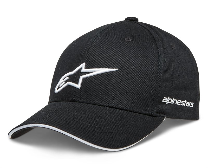 Alpinestars Rostrum Hat Black / White FREE 1 YEAR Returns, FREE UK Delivery | ThrottleChimp