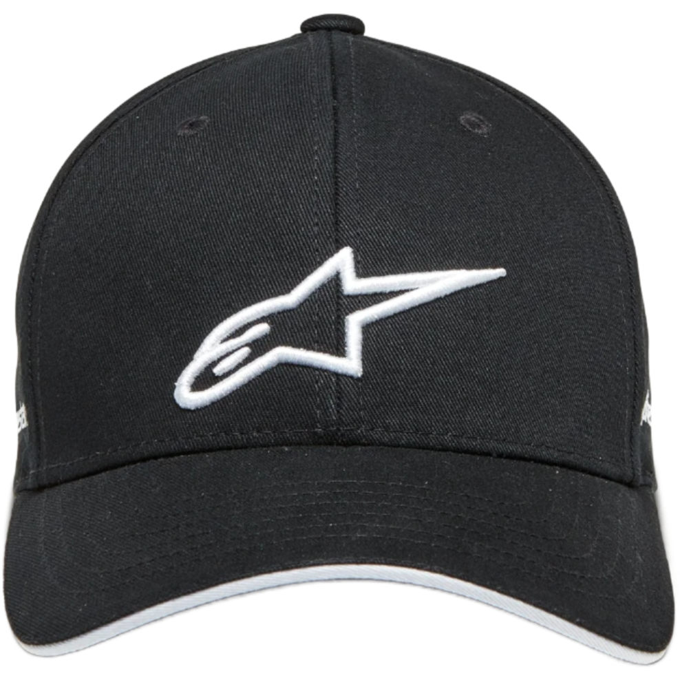 Alpinestars Rostrum Cap Black / White (Image 2) - ThrottleChimp