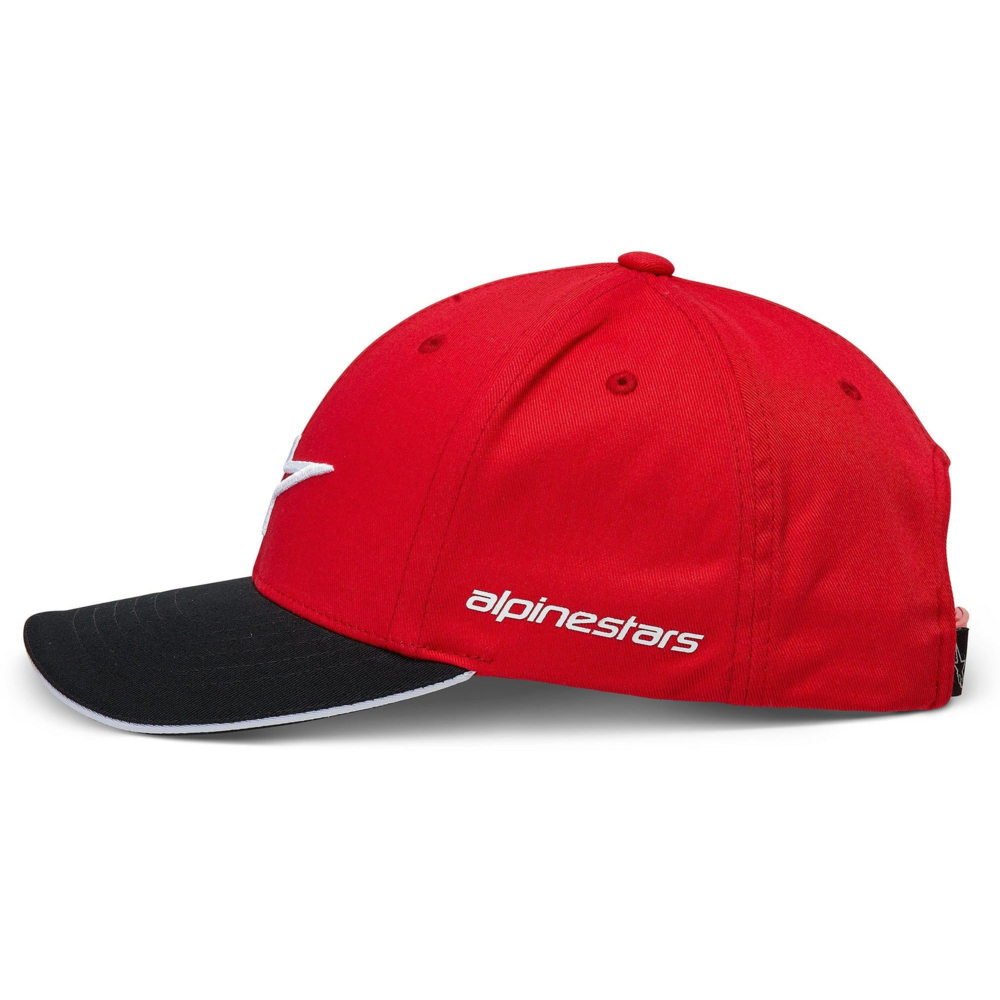 Alpinestars Rostrum Cap Black / Red (Image 3) - ThrottleChimp