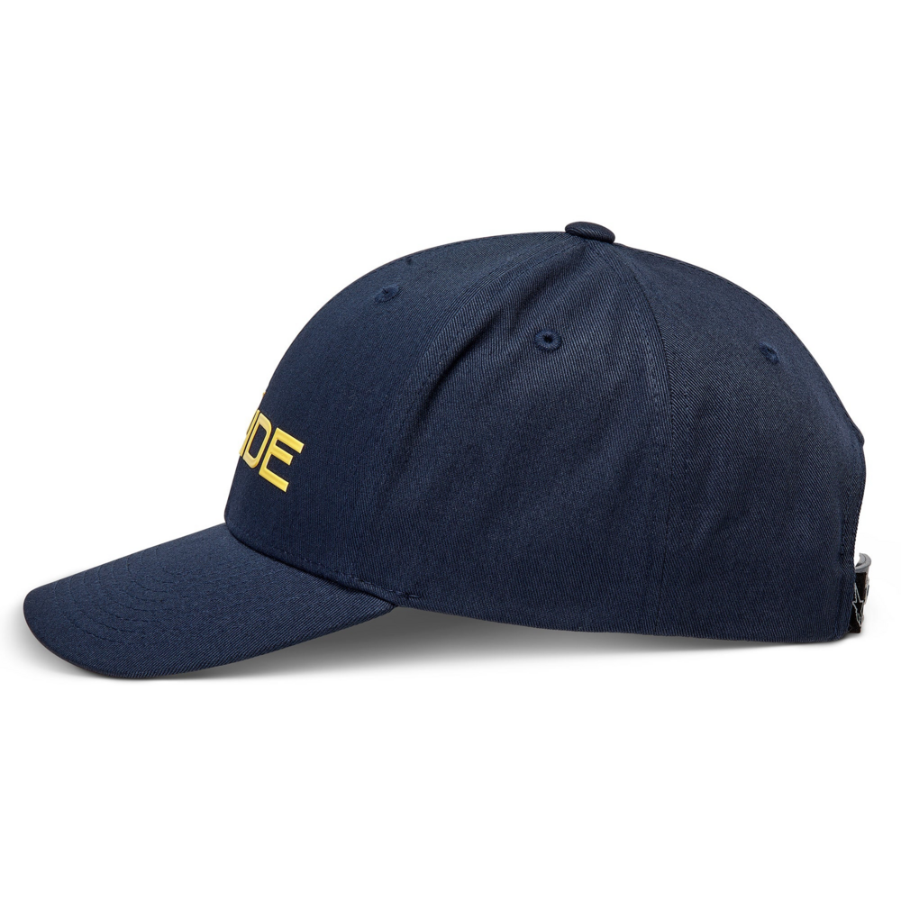 Alpinestars Ride 3.0 Cap Navy / Gold (Image 3) - ThrottleChimp