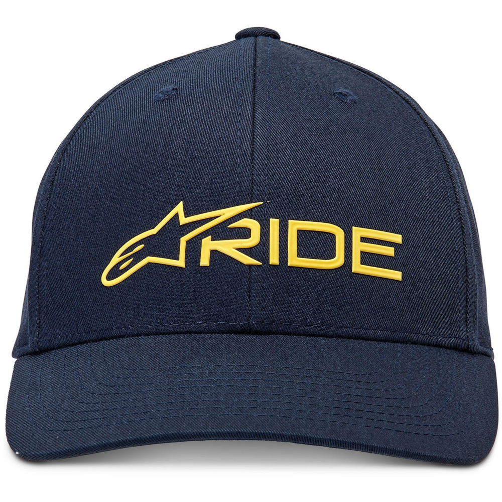 Alpinestars Ride 3.0 Cap Navy / Gold (Image 5) - ThrottleChimp