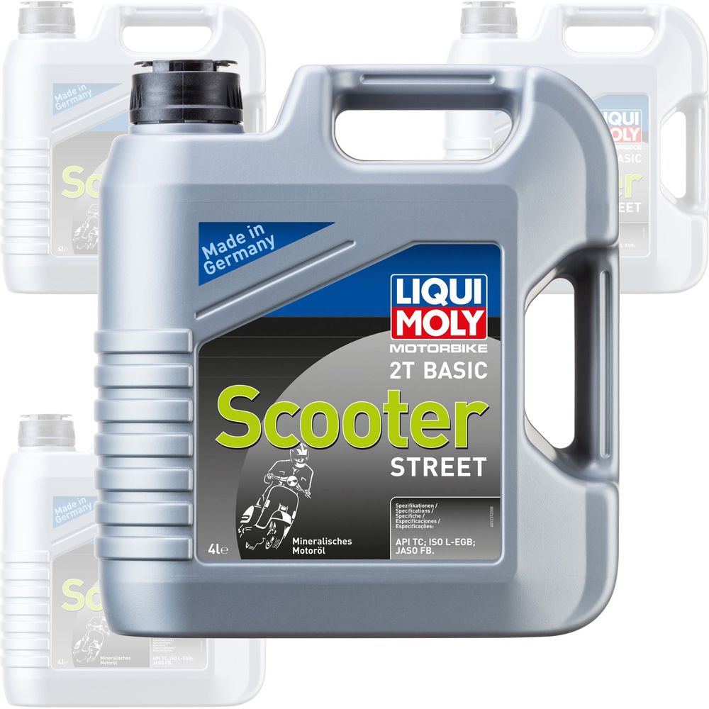 Liqui Moly Motorbike 2T Basic Scooter SAE30 Alt Oil - Box Of 4 - ThrottleChimp