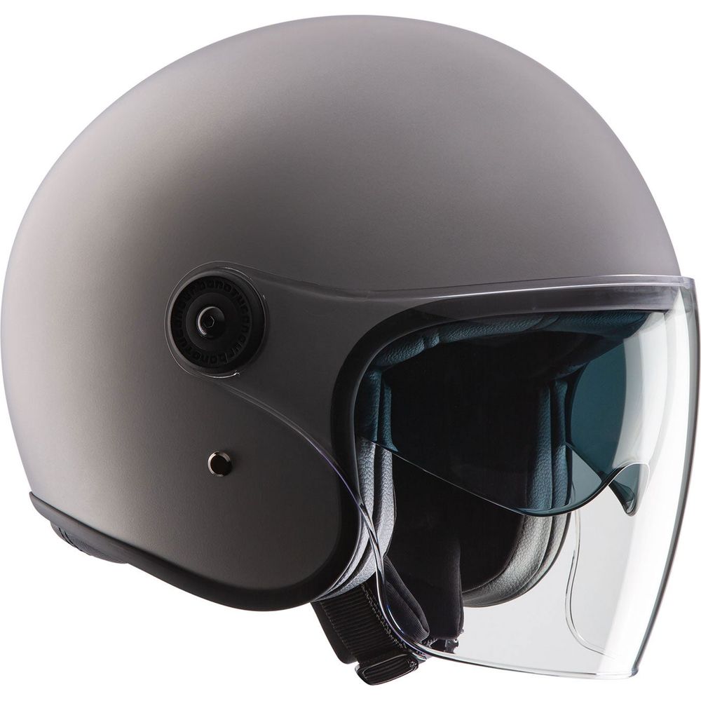 Tucano Urbano EL'Fast Open Face Helmet Moondust Matt Grey - ThrottleChimp