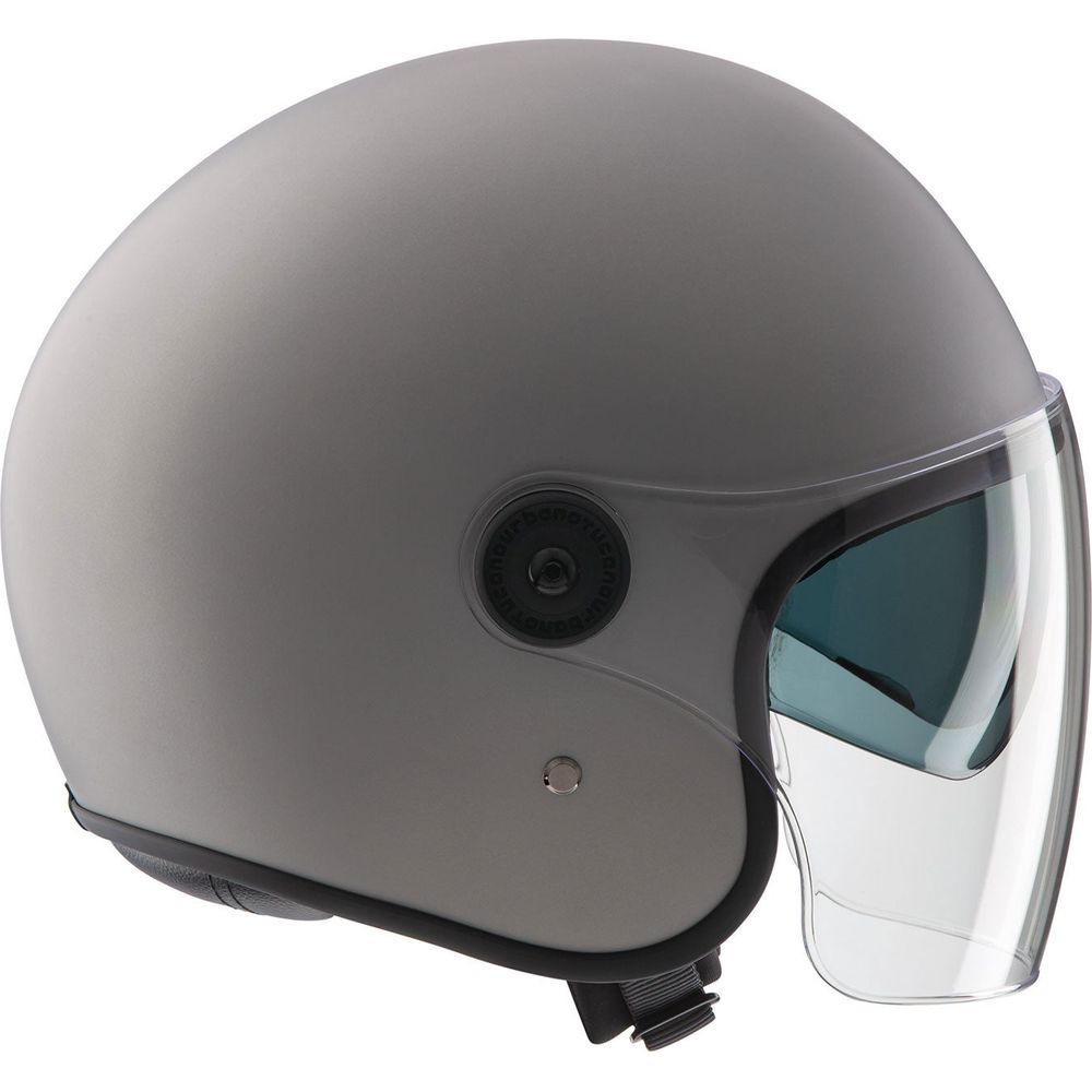 Tucano Urbano EL'Fast Open Face Helmet Moondust Matt Grey (Image 2) - ThrottleChimp