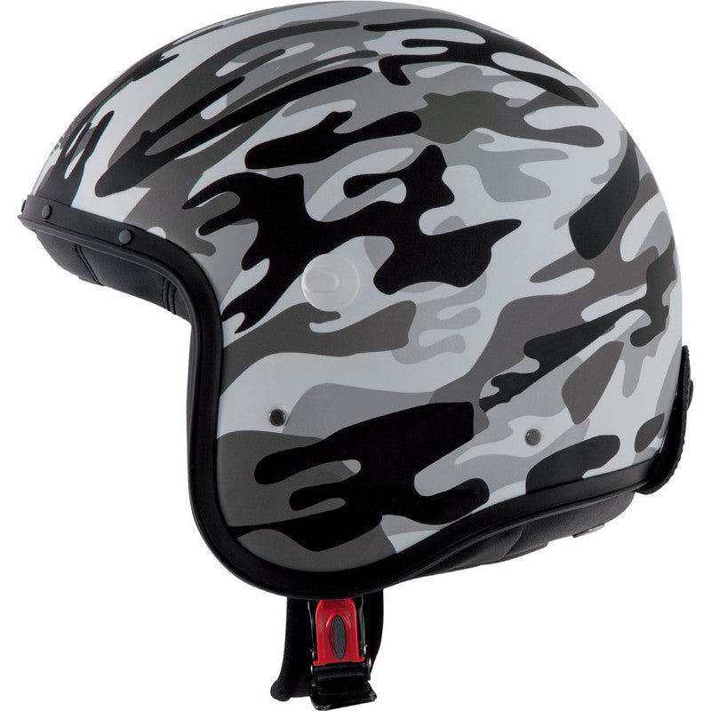 Caberg Freeride Commander Open Face Helmet Matt White / Grey (Image 2) - ThrottleChimp