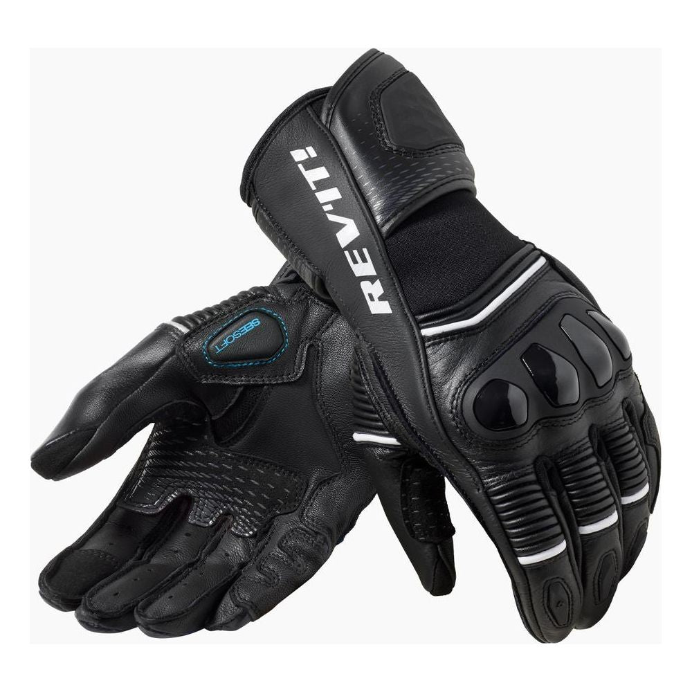 Rev'it! Xena 4 Ladies Leather Gloves Black / White