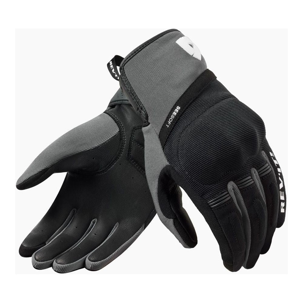 Rev'it! Mosca 2 Riding Textile Gloves Black / Grey