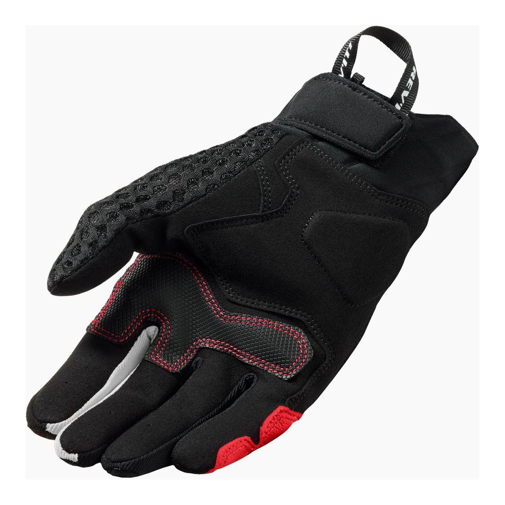 Rev'it! Veloz Mesh Leather Gloves Black / Red