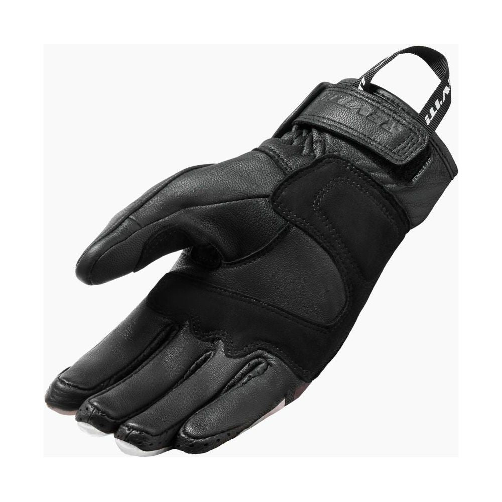 Rev'it! Redhill Ladies Leather Gloves Black / Pink