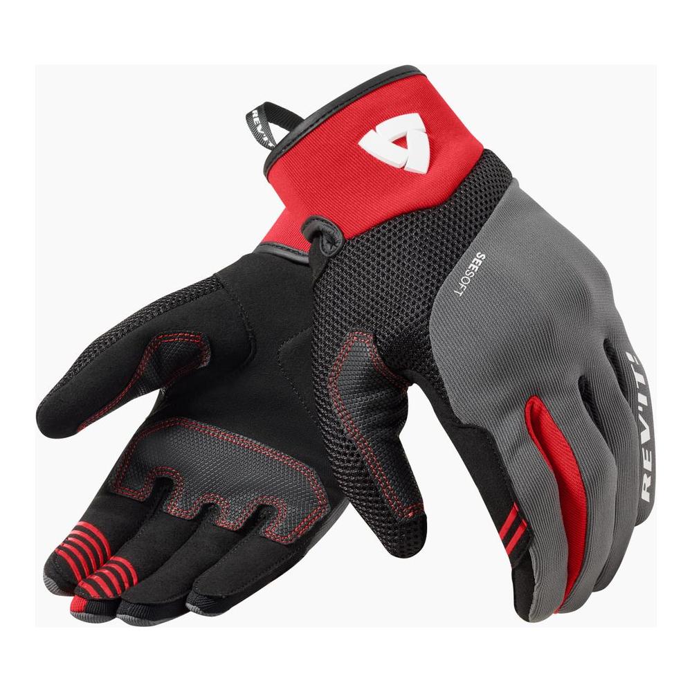 Rev'it! Endo Mesh Textile Gloves Grey / Red