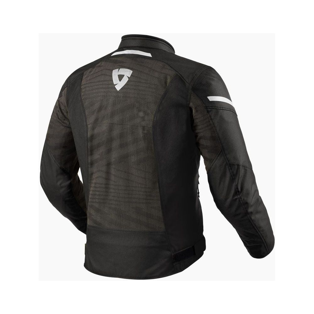 Rev'it! Torque 2 H2O Textile Jacket Black / White