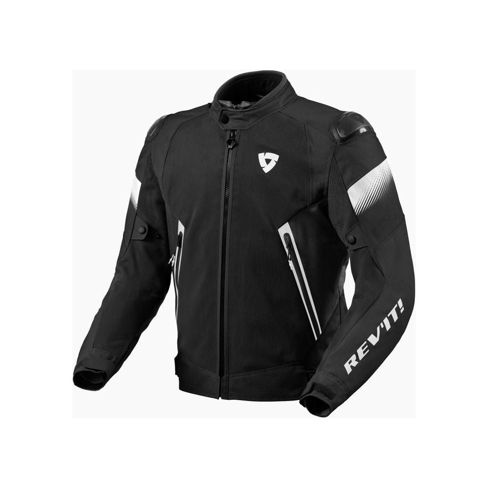 Rev'it! Control Air H2O Textile Jacket Black / White