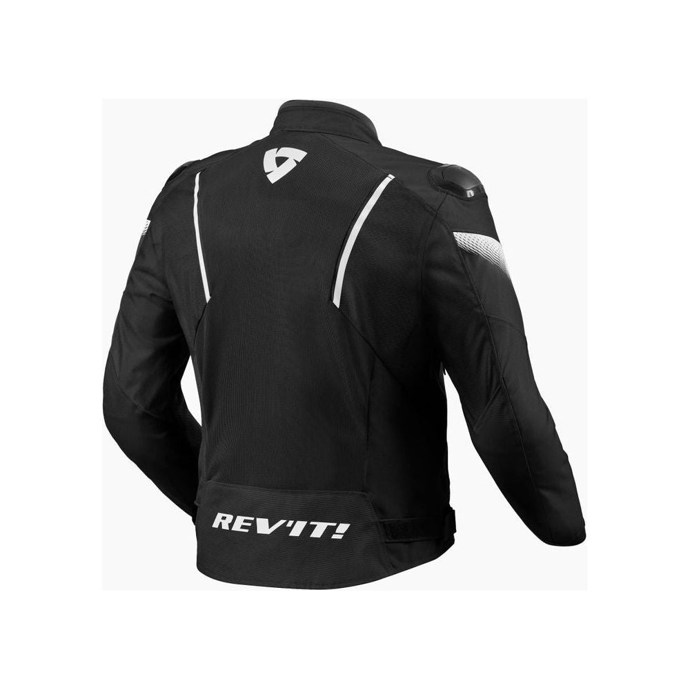 Rev'it! Control Air H2O Textile Jacket Black / White